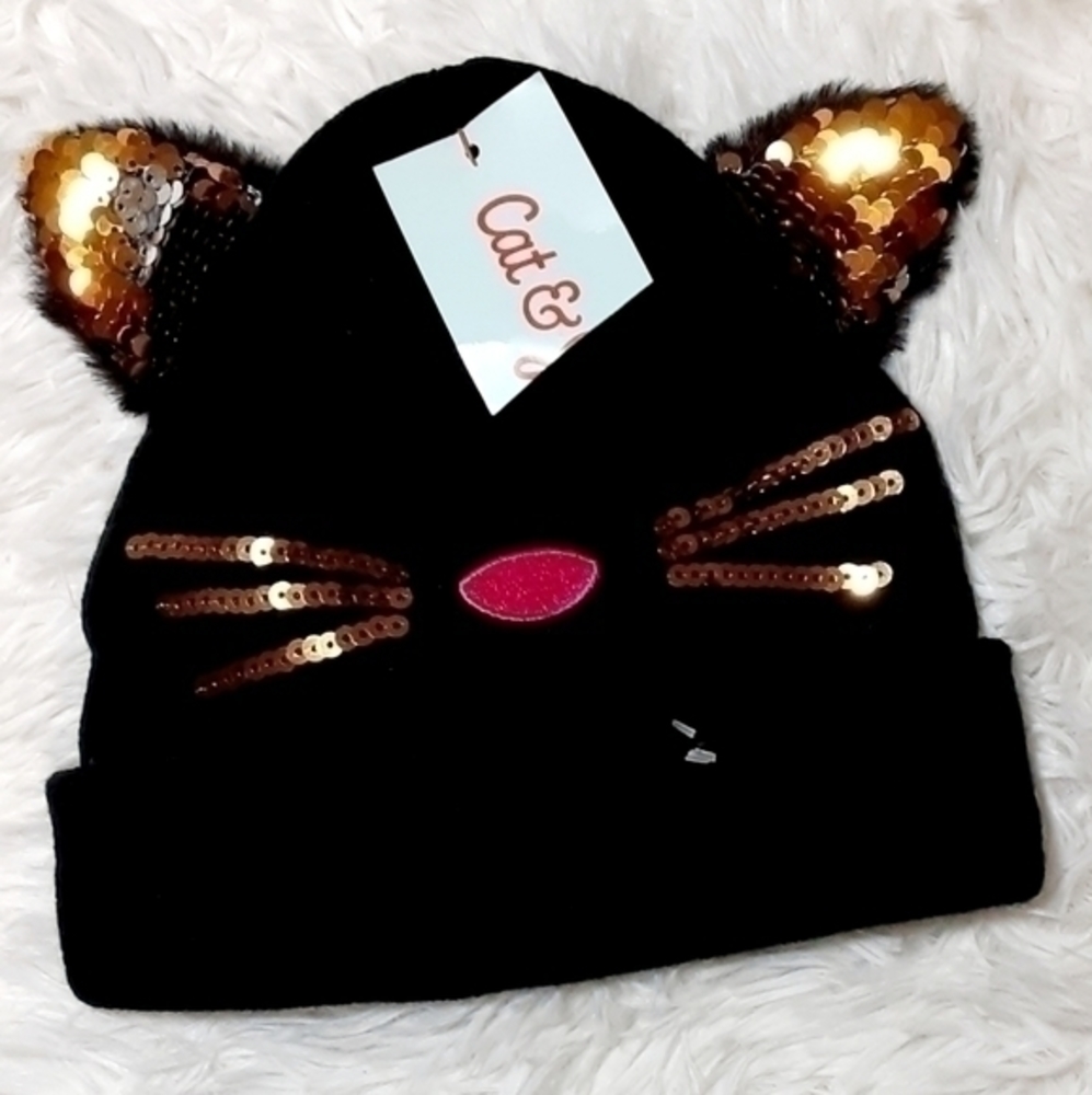 Cat & Jack Pussy Cat Character Head Skully